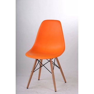 Ghế nhựa Eames - chân gỗ đan ( j01 )