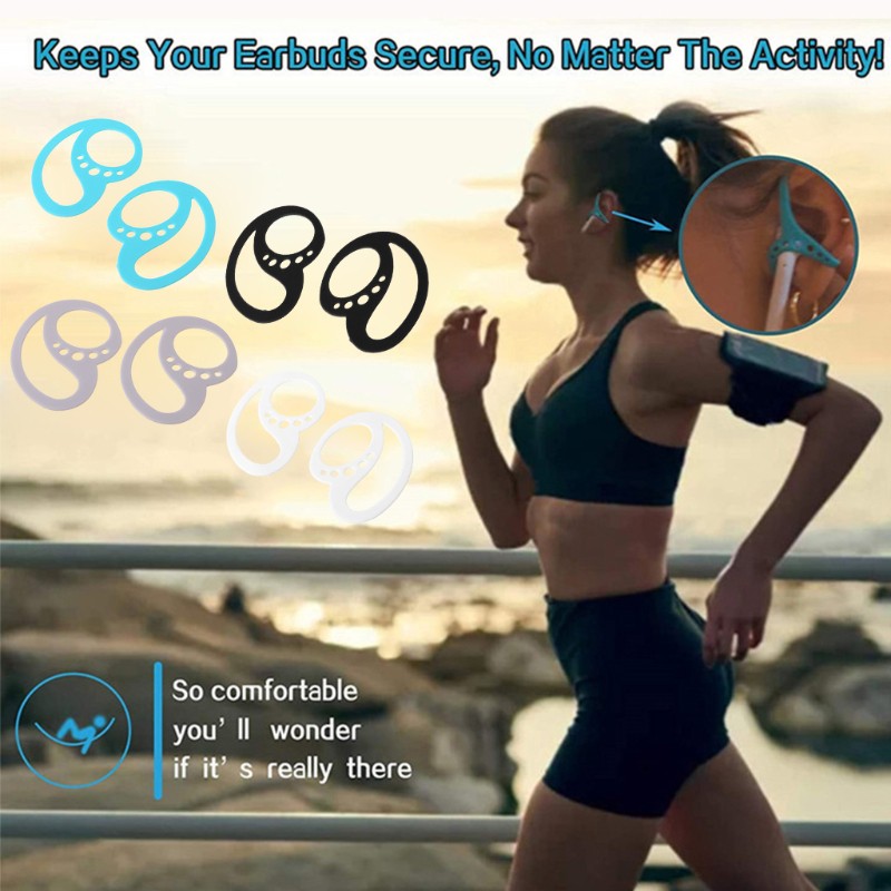 Đai nút tai giữ tai nghe cố định chống rơi khi vận động