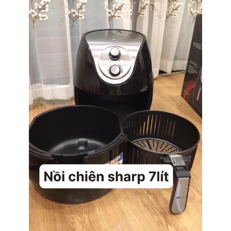 Nồi Chiên Không Dầu Sharp 7lít