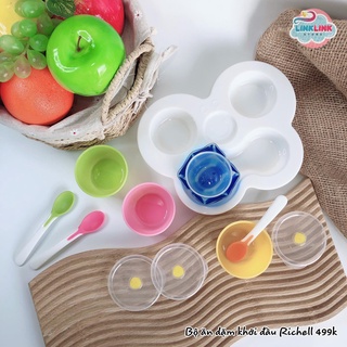 Bộ ăn dặm khởi đầu Richell cao cấp cho bé ăn dặm
