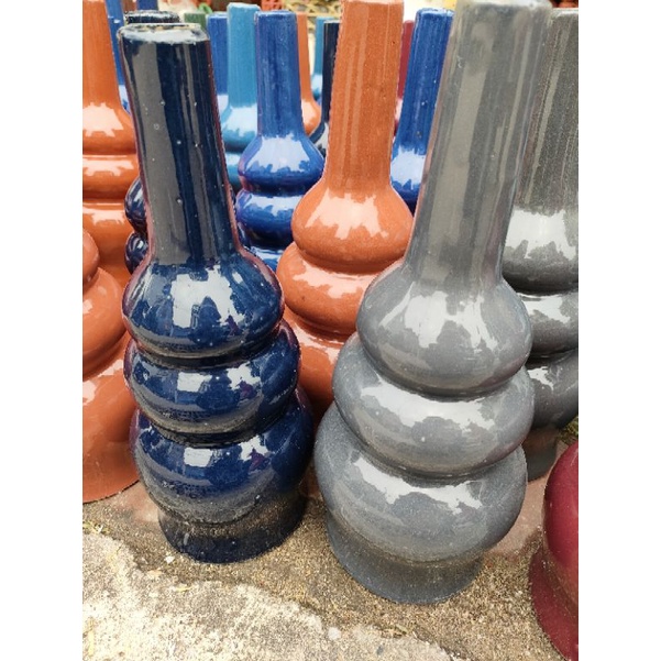 Hồ lô thu lôi chống sét cao 35cm gốm sứ Bát Tràng chính hãng, lắp trên mái nhà phù hợp với mọi loại kim thu lôi