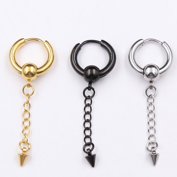 Bông Tai Nam Tòn Ten Titan TT 1468 - 1 cặp