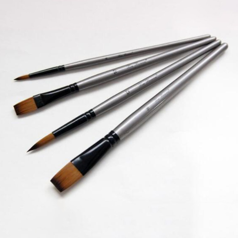 Set 4 Cọ Vẽ Tranh Sơn Dầu Màu Nước
