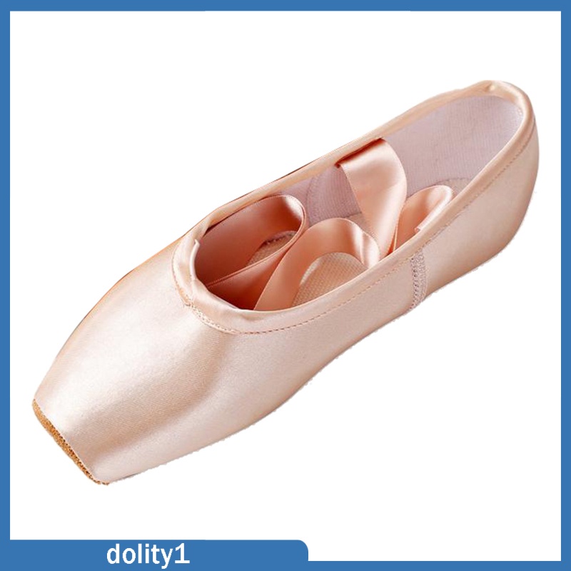 Giày múa ba lê vải satin đế mềm thoải mái cho nữ