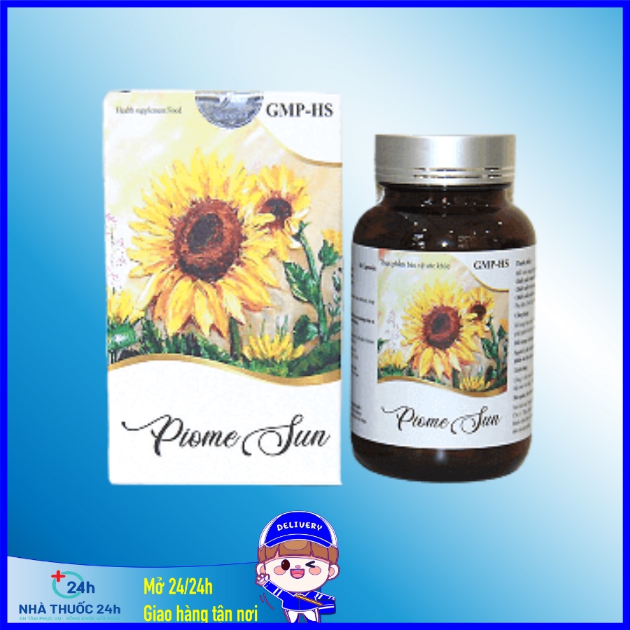Viên Uống chống nắng Piome Sun hộp 60 viên