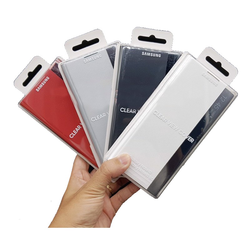 [Mã ELMS5 giảm 7% đơn 300K] Bao da ClearView Samsung Galaxy Note 10/Note10 Plus | BigBuy360 - bigbuy360.vn