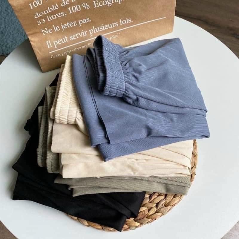 Quần culottes tăm ống rộng mặc siêu thoáng mát