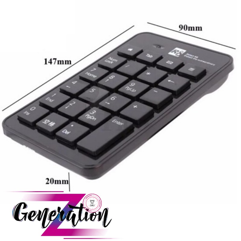 BÀN PHÍM SỐ R8 1810 - KEYBOARD SỐ R8 1810