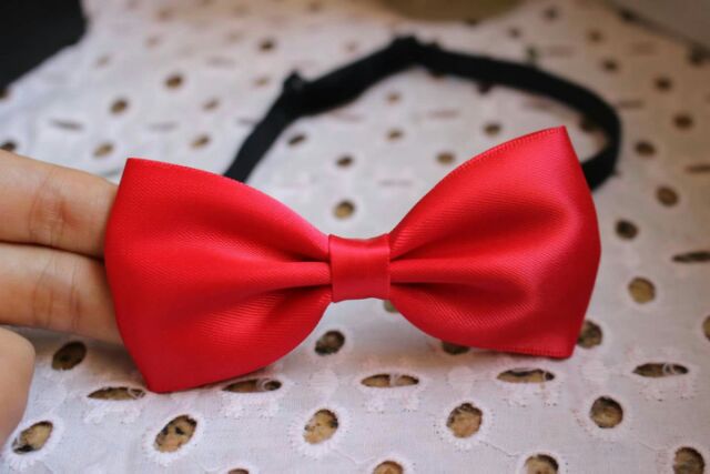 Nơ cổ bé trai handmade