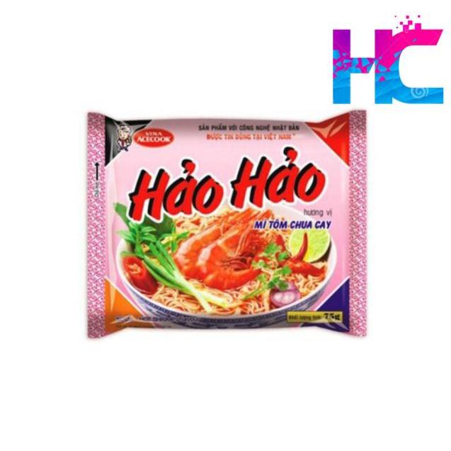Mì Hảo Hảo Vị Tôm Chua Cay 75G - 1 Thùng 30 Gói