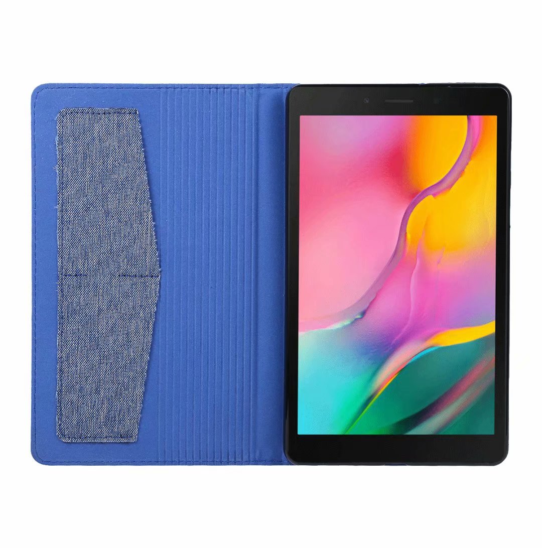 Bao Da Nắp Gập Màu Trơn Cho Samsung Galaxy Tab A 8.0 2019 T290 T295 T297