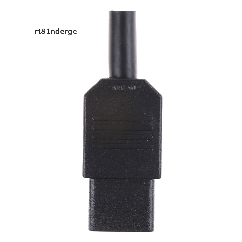 Ổ Cắm Điện 3 Chấu Màu Đen 10A / 250V IEC 320 C13 Chuyên Dụng