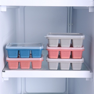 Khuôn Silicone Làm Đá Viên Có Nắp Đậy An Toàn Thực Phẩm Không BPA