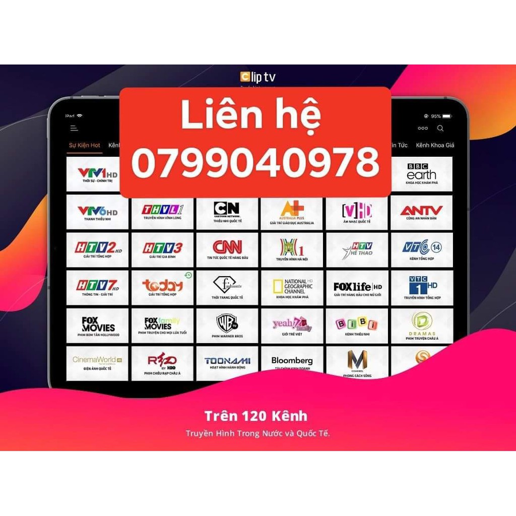 (liên hệ để tư vấn kĩ trước khi mua) Tài khoản CLIP TV 1 năm gói gia đình giá cực ưu đãi chỉ 99k Liên hệ sđt zaloo trên