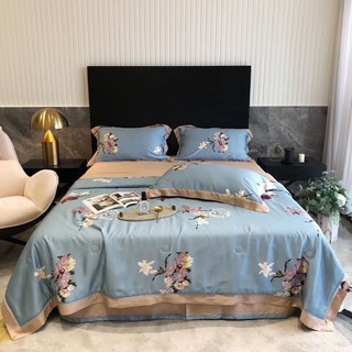 Set tencel chăn trần bông