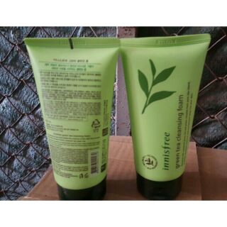 Combo mười tuýp sửa rửa mặt Innisfree trà xanh