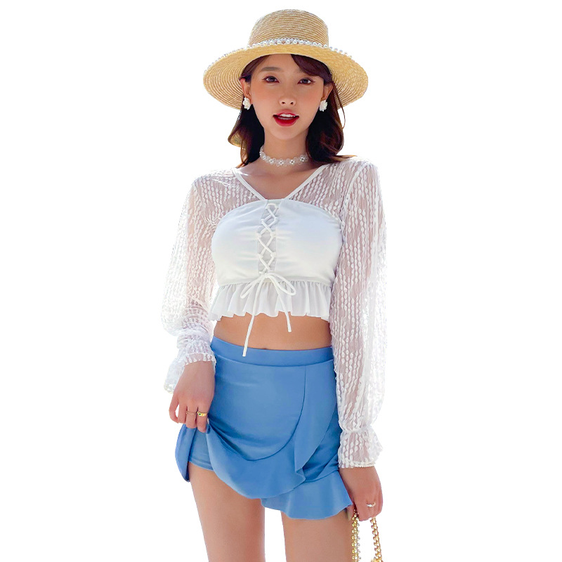 Set Đồ Tắm Trơn Màu Thời Trang Quyến Rũ Dành Cho Nữ | BigBuy360 - bigbuy360.vn