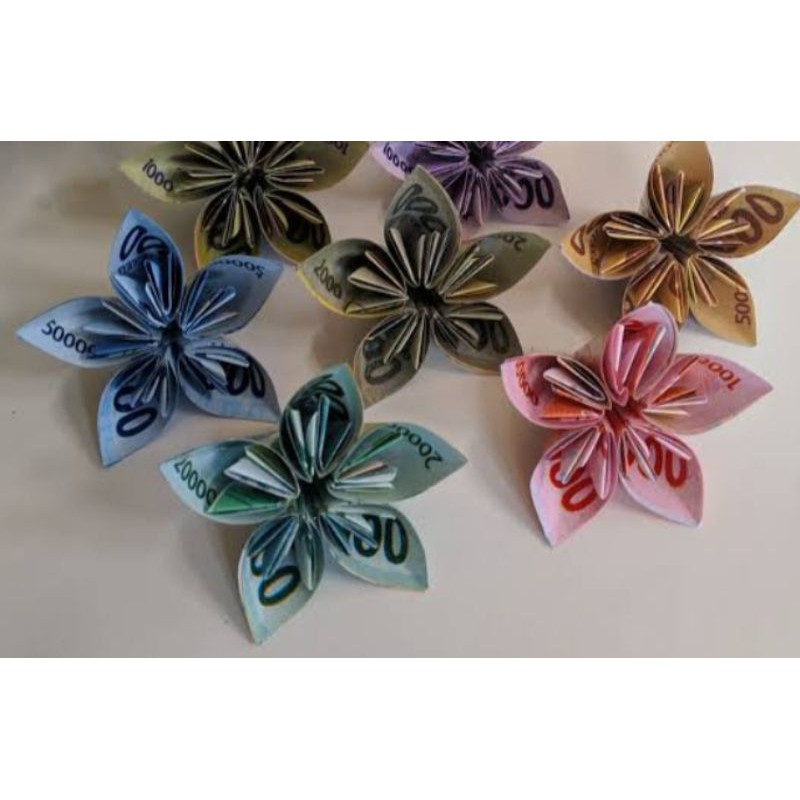 Giấy Gấp Origami Hình Hoa