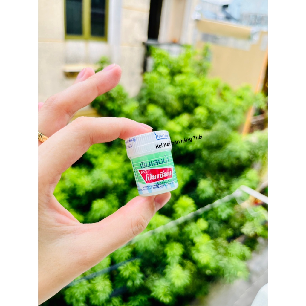 Hủ dầu hít mũi Poy Sian Thái Lan mùi bạc hà thảo dược cực kỳ thơm