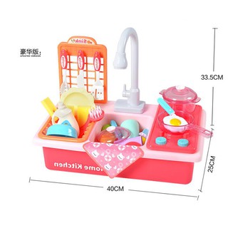 Mô Hình Đồ Chơi Bồn Rửa Chén Cho Bé