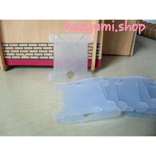 50 Bobbin nhựa quấn chỉ thêu
