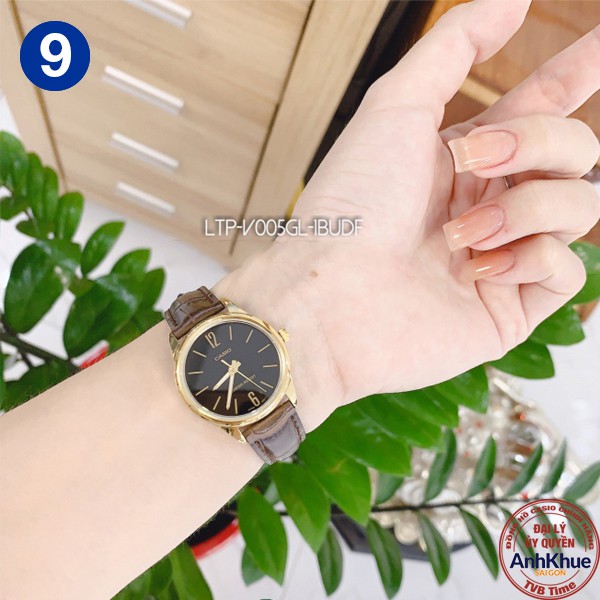 Đồng hồ nữ dây da Casio Standard chính hãng Anh Khuê LTP-V005 Series | BigBuy360 - bigbuy360.vn