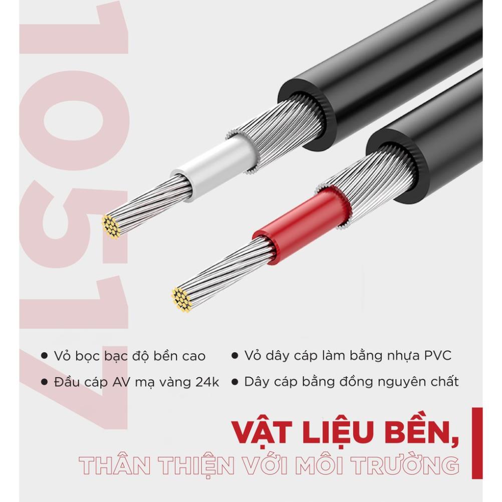 Cáp Audio 2 đầu RCA UGREEN AV104 PKCNH