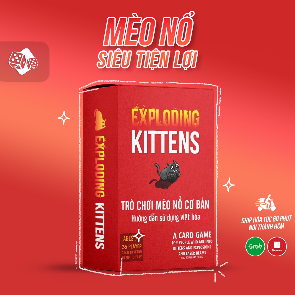 Mèo Nổ Việt Hóa Lá Dày chống nước - Siêu Tiện Lợi