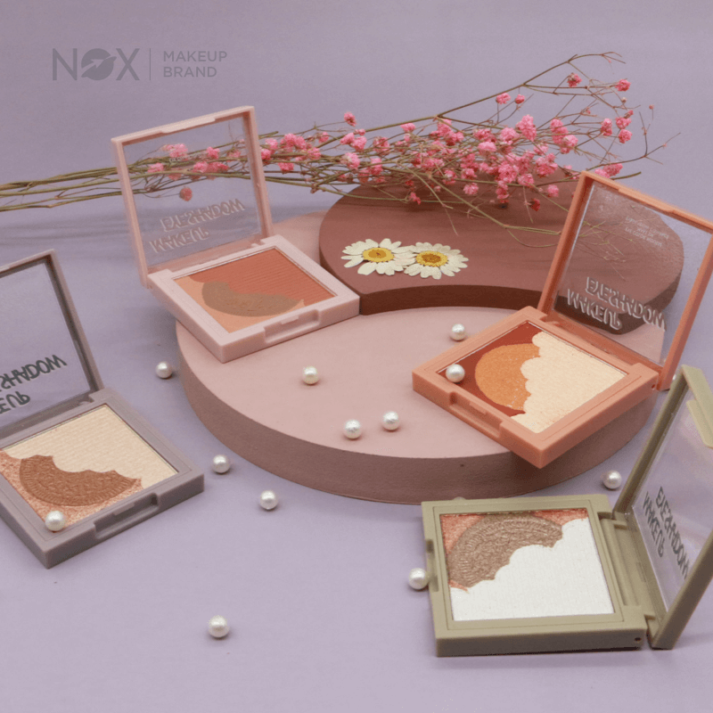 Bảng phấn mắt NOX 3 màu 4.5g Long-Lasting Portable | BigBuy360 - bigbuy360.vn