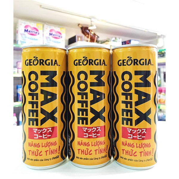 Cà phê sữa Birdy lon 170ml/ Cà phê sữa Highland Coffee lon 235ml/ Cà phê sữa Max Coffee lon 235ml