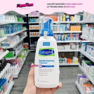 Sữa Rửa Mặt Cetaphil Gentle Foaming Cleanser 236ml
