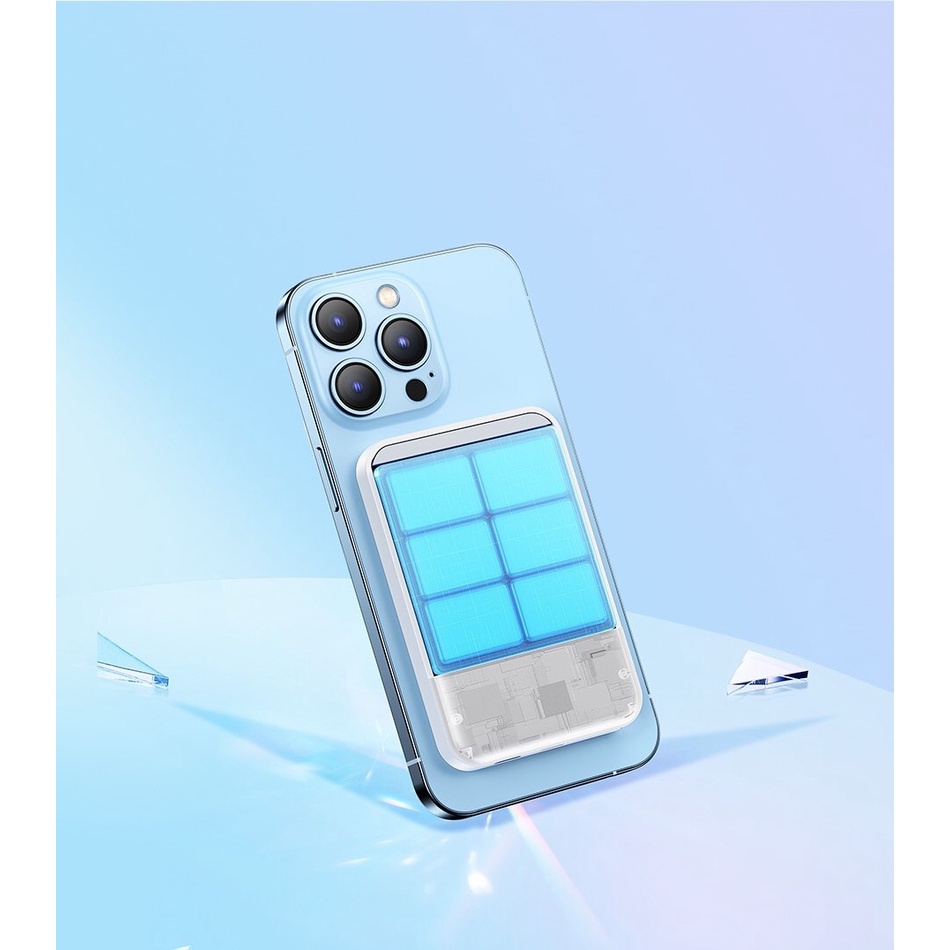 Sạc dự phòng không dây từ tính 15W Remax RPP-65 10000mAh hỗ trợ sạc nhanh PD20W