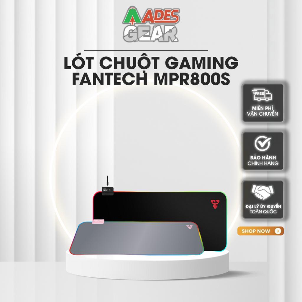 ✔️ Đế lót di chuột đèn LED RGB 7 chế độ khác nhau Fantech MPR800s ✔️ Đế cao su chống trượt