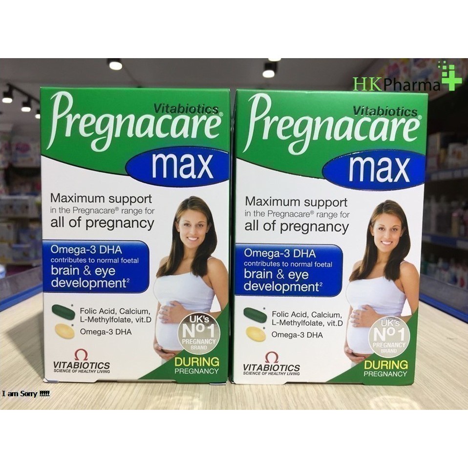 Vitamin Bầu Pregnacare Max 84 viên