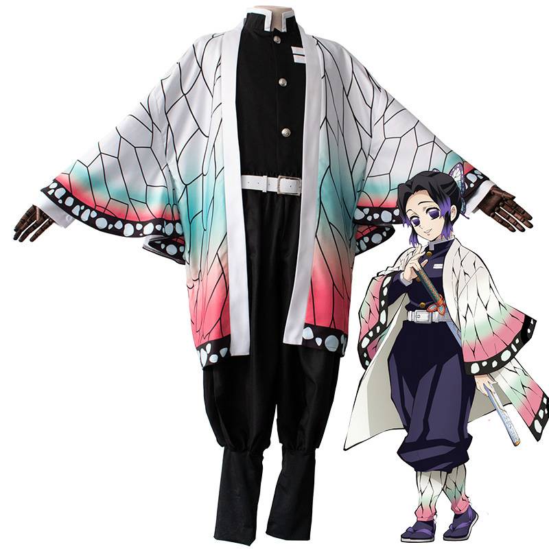 Bộ Trang Phục Kimono Hóa Trang Nhân Vật Kimetsu no Yaiba Nezuko Tanjirou Zenitsu