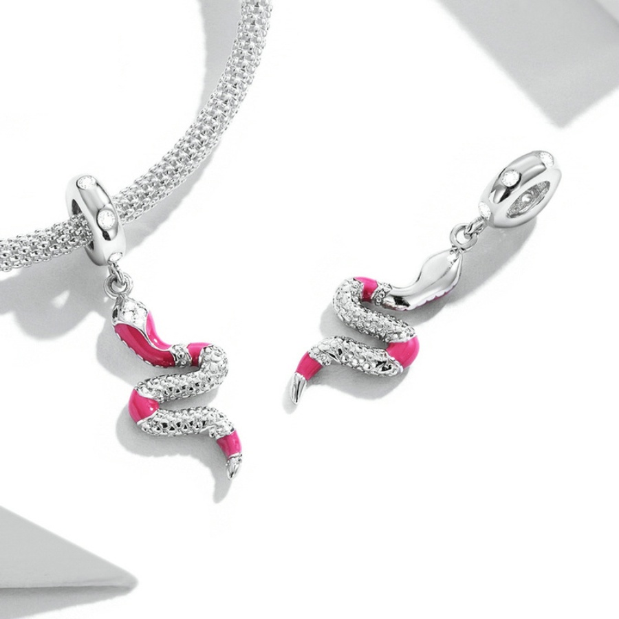 Chuỗi Hạt Gỗ Hình Lâu Đài/Vuông/Rắn Nhiều Màu Mới