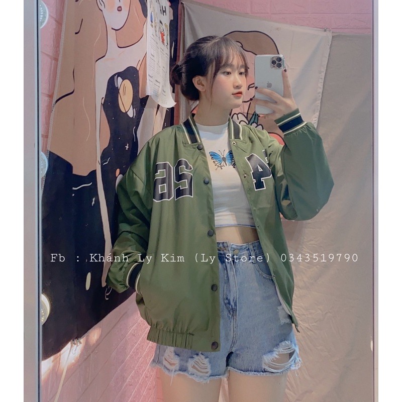 Áo khoác bomber dù 2 lớp | BigBuy360 - bigbuy360.vn