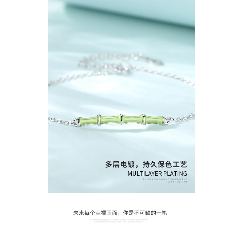 [Hàng Mới Về] Vòng Đeo Tay Bằng Tre Phong Cách Trung Hoa Cổ Điển Làm Quà Tặng Sinh Nhật Cho Bé Gái