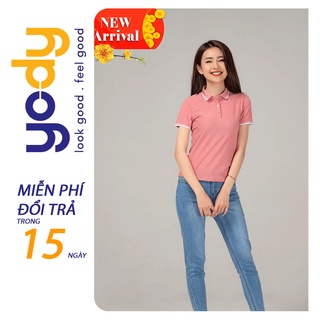 Áo phông nữ YODY airycool bo kẻ thời trang, trẻ trung - APN4014