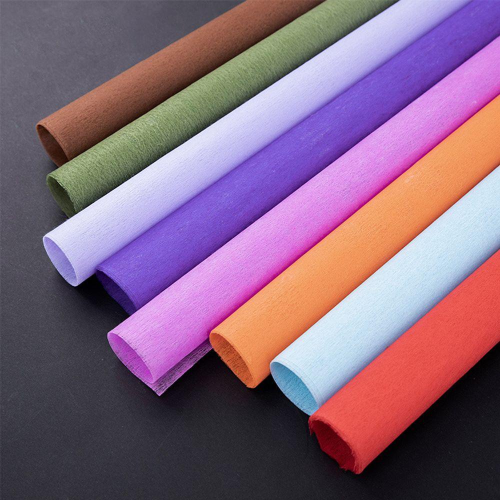 GOGOUP 30 Sheets/Pack Flower Wrapping Paper Colorful DIY Cotton Gift Wrapper