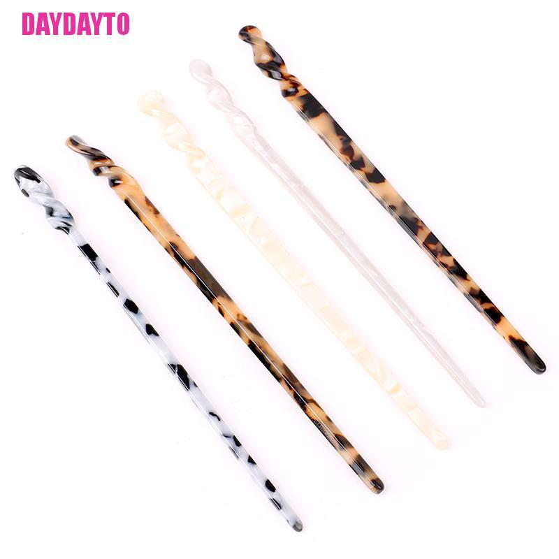 Trâm Cài Tóc Đính Đá Resin Thời Trang Cho Nữ