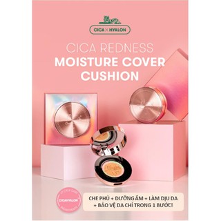 Phấn nước VT Cica Redness Cover Cushion Refill Set