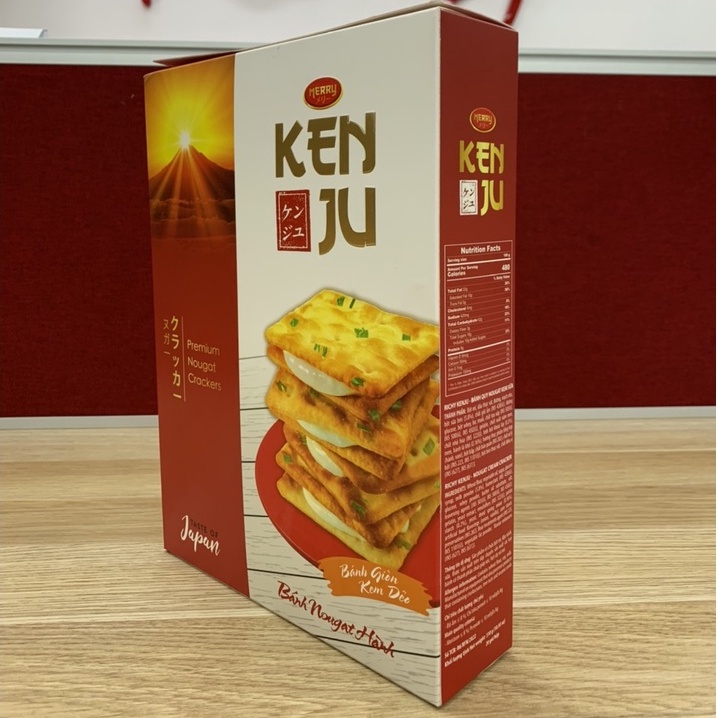 Bánh quy Richy KenJu giòn kem dẻo 300gr hương vị Nhật