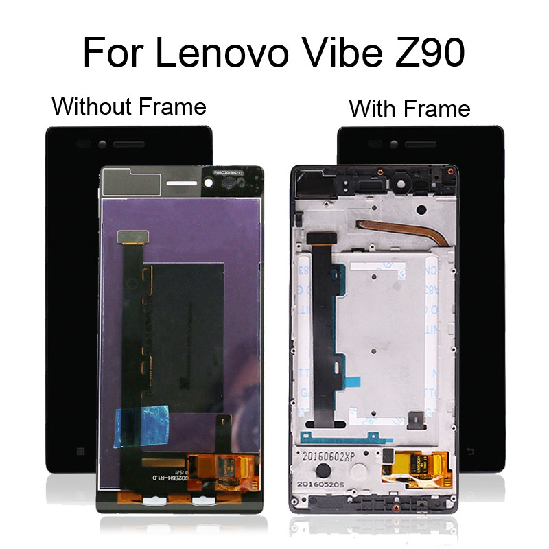 Màn Hình Cảm Ứng Lcd Thay Thế Kèm Khung Cho Lenovo Vibe Shot Max Z90 Z90-3 / 7 Z90A40