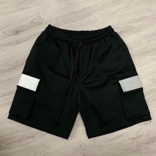 Quần box short kaki phản quang