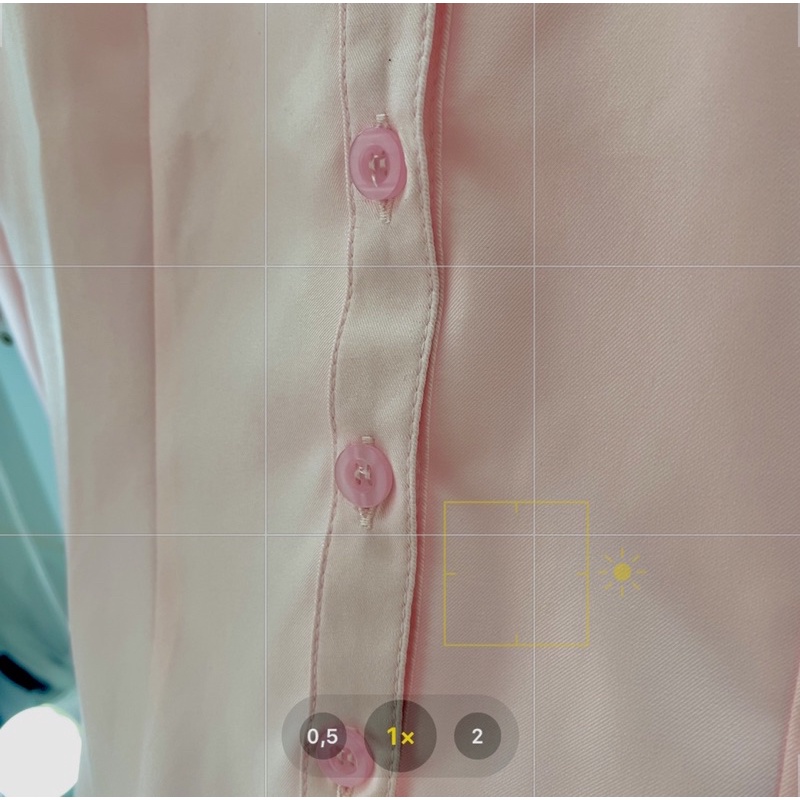 Áo sơ mi nữ tay dài HATOP cao cấp vải cotton loại 1 màu hồng phấn ASHD217