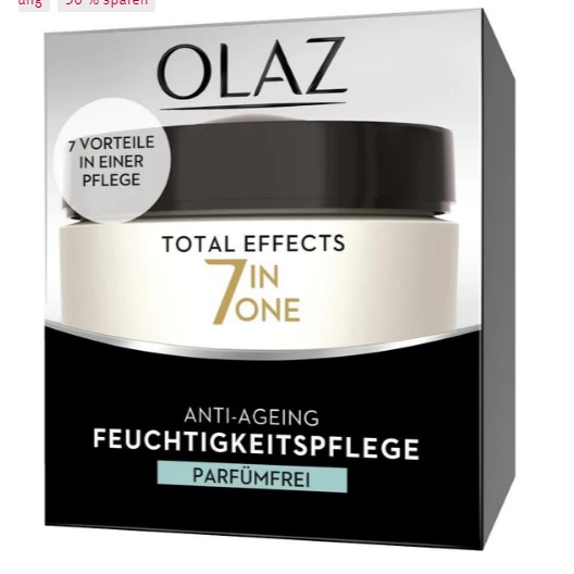 kem dưỡng da không hương liệu chống lão hoá Olaz Total Effects 7 In 1 - Xách Tay Đức