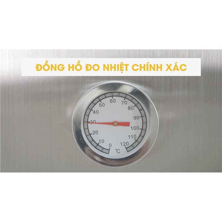 Tủ nấu cơm 30 kg gạo/mẻ bằng gas 6 khay  NEWSUN - Bảo hành 12 tháng