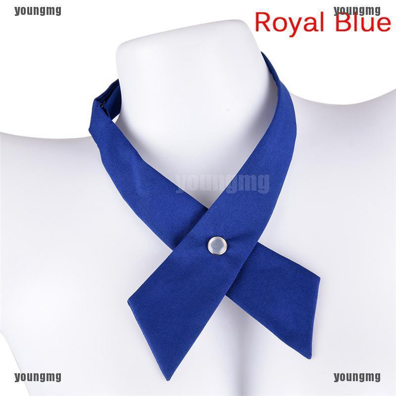 Sale 70% Cà Vạt Nơ Chéo Thiết Kế Thanh Lịch Cho Phái Nữ,  Giá gốc 37,000 đ - 83B25