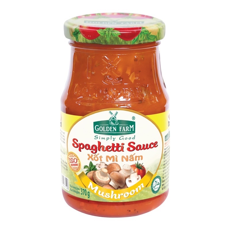 Xốt Mì Ý Golden Farm 370gr